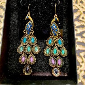 Pier 1 Perfectly pretty peacock earrings!😍